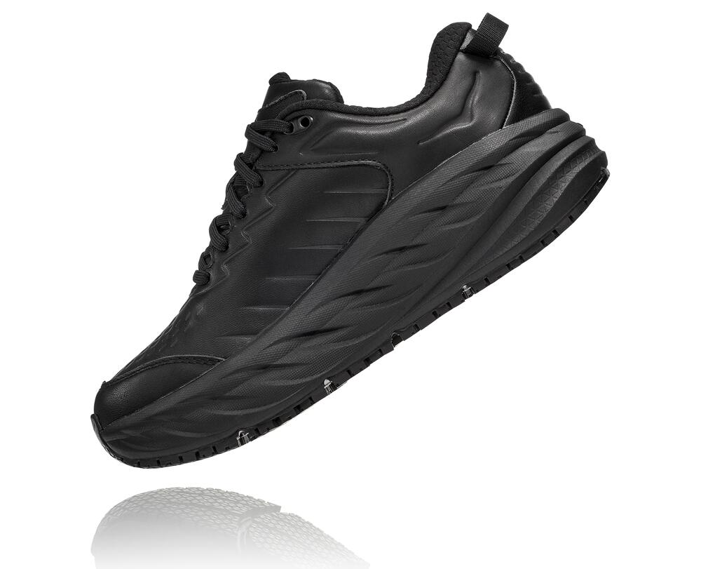 Hoka One One Bondi Sr Philippines - Women's Walking Shoes Black / Black 31999465