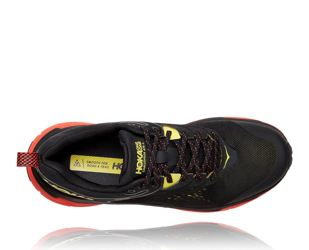 Hoka One One Challenger Atr 6 Gore-tex Philippines - Men's Trail Running Shoes Black / Green 98811967