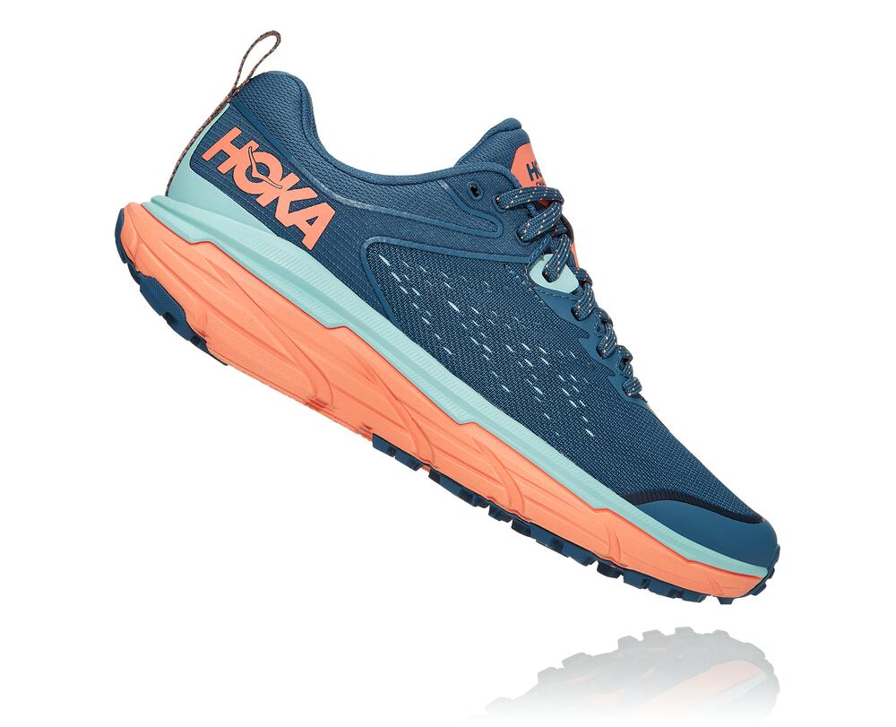 Hoka One One Challenger Atr 6 Philippines - Women's Wide Running Shoes Turquoise / Coral 12562451