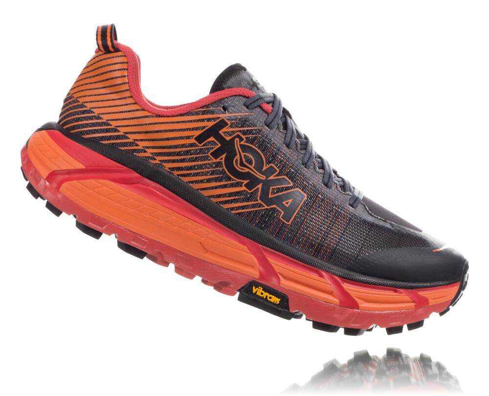 Hoka One One Evo Mafate 2 Philippines - Women's Trail Running Shoes Black / Red 66320227