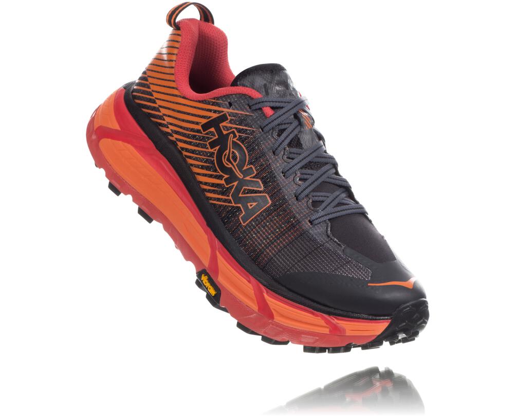 Hoka One One Evo Mafate 2 Philippines - Women's Trail Running Shoes Black / Red 66320227
