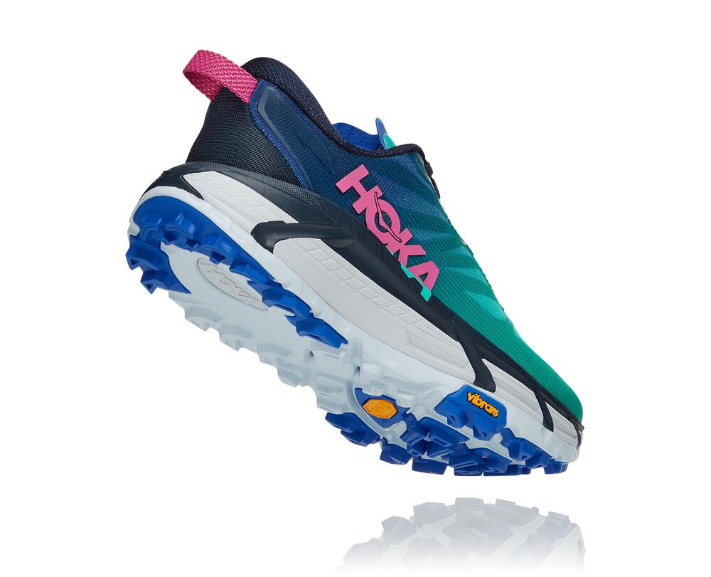 Hoka One One Mafate Speed 3 Philippines - Women's Trail Running Shoes Blue / Turquoise 66995397