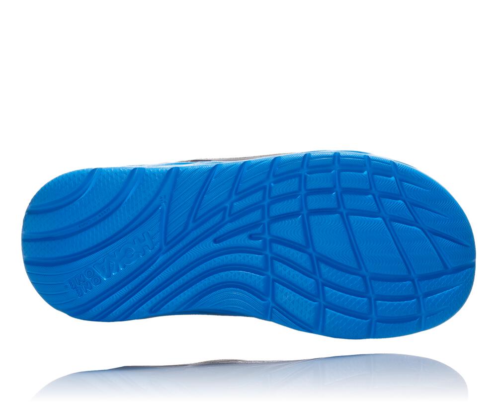Hoka One One Ora Recovery Flip Philippines - Women's Recovery Sandals Navy / Blue 76295289