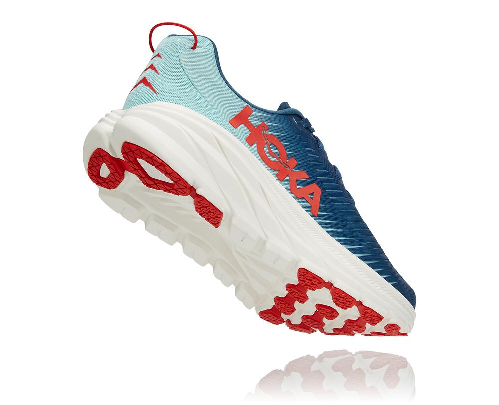 Hoka One One Rincon 3 Philippines - Men's Wide Running Shoes Turquoise / Blue 59800784