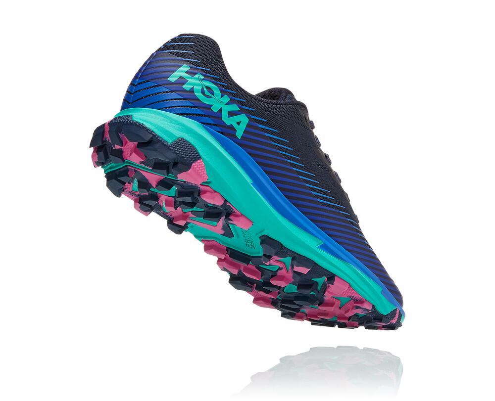 Hoka One One Torrent 2 Philippines - Women's Trail Running Shoes Navy / Turquoise 93814180