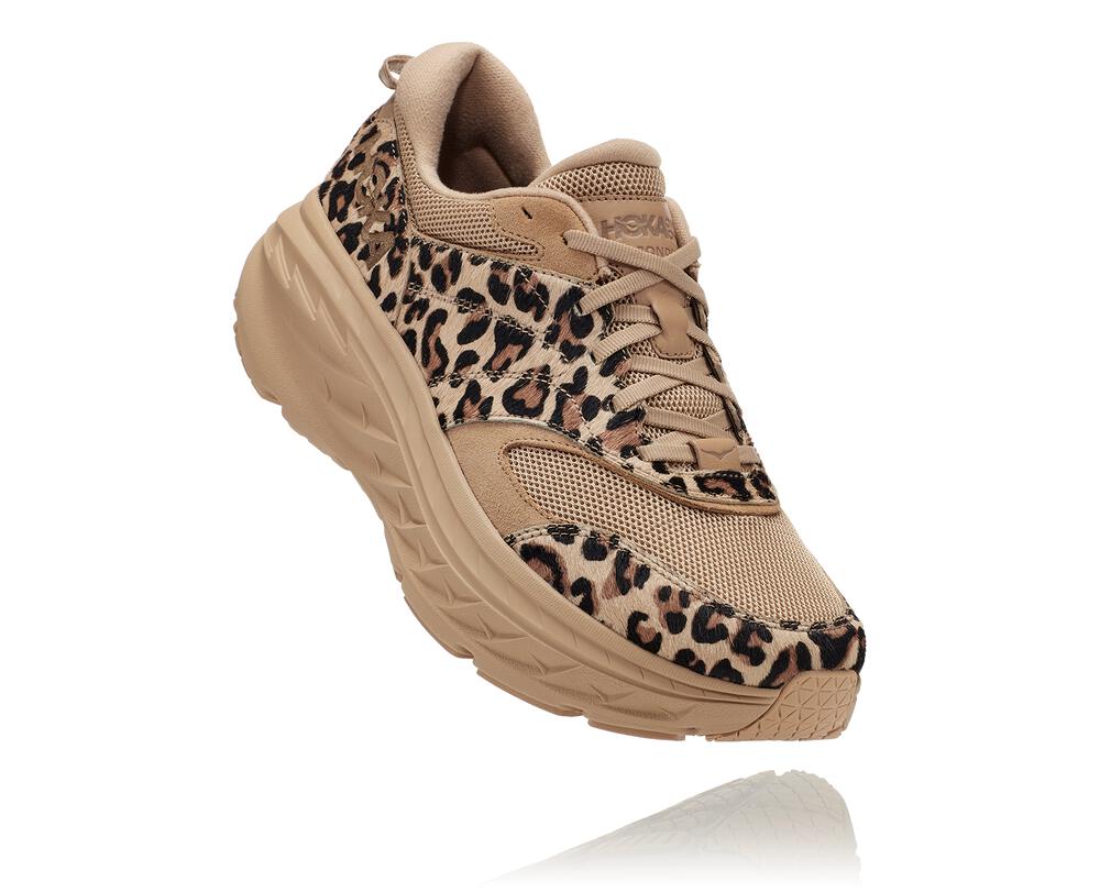 Hoka One One X Eg Bondi L Philippines - Women's Lifestyle Shoes Leopard 27370356