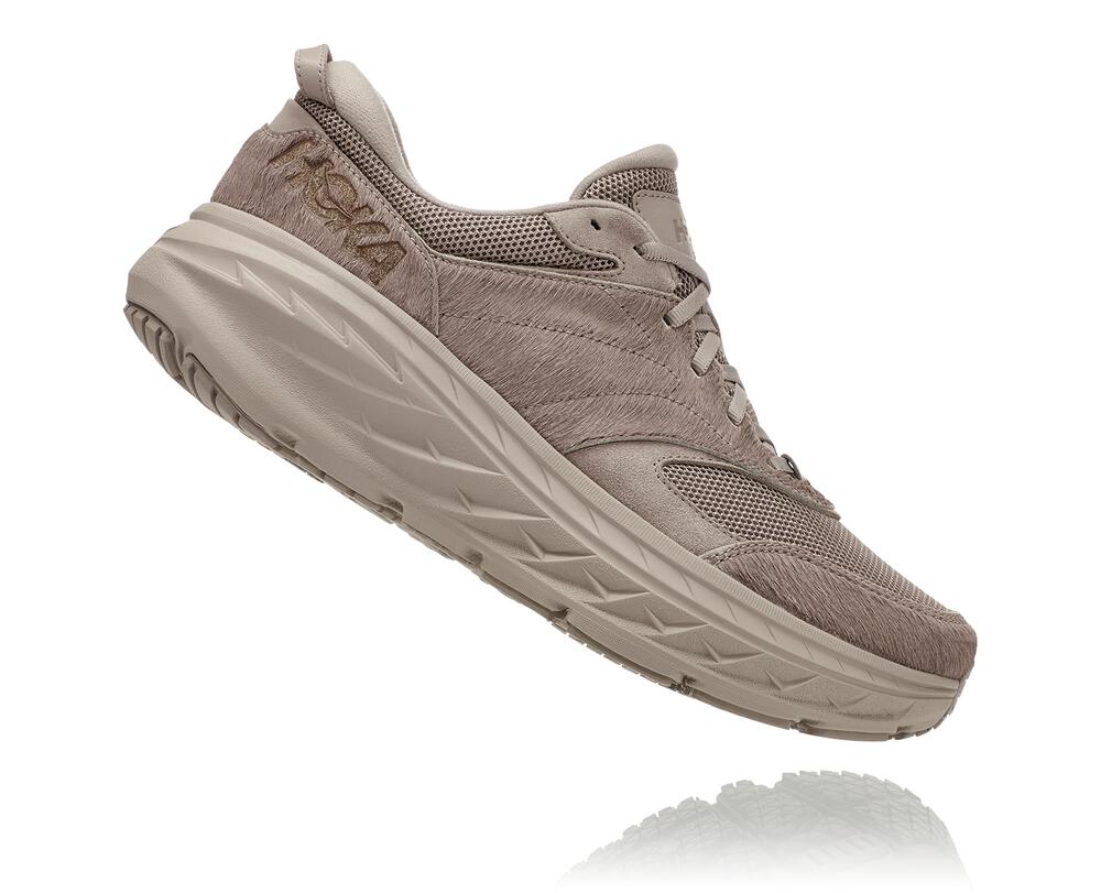 Hoka One One X Eg Bondi L Philippines - Women's Walking Shoes Grey Brown 32148442